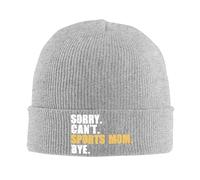 Gorro De Punto Lo Siento, Mamá, No Puedo Hacer Deporte. Adiós, Esposada. Sombreros De Invierno Ligero Gorros Slouch Moderno Sombrero De Beanies para Correr Ciclismo Mujer
