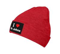 Gorro De Punto Me Encanta St. Johns Beanie De Punto Para Correr | Gorro Beanie Suave Casual Gorro Running para Senderismo Trotar uso urbano