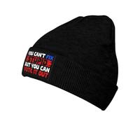 Gorro De Punto No Se Puede Curar La Estupidez, Pero Se Puede Erradicar Mediante El Voto. Beanie Hat Unisex Beanie Gorros Diseño Clásico Sombrero De Beanies para Adulto Correr Motociclismo