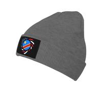 Gorro De Punto Nosotros Amamos A Estados Unidos Y A La República Democrática del Congo. Amor Eterno. Beanie Hat Suave Skull Cap Versatilidad Gorro De Invierno para Running Trabajo Bicicleta