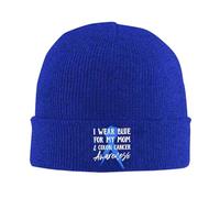 Gorro de Punto para Adultos, Ideal para la concientización sobre el cáncer de Colon. Gorro de Invierno cálido Tipo Beanie. para Hombres y Mujeres.