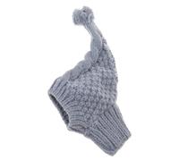 Gorro de punto para perro, cómodo de llevar, elástico, para Whippets, galgos italianos, uso en interiores y exteriores, gorro de punto para perro