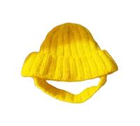 Gorro de punto para perro, elástico suave con agujeros para las orejas, gorro de punto para mascotas, para Halloween, Navidad, Acción de Gracias, fotografía, fiesta, reunión familiar, viajes, caminata