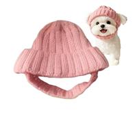 Gorro de punto para perro, gorro de cabeza de animales a prueba de viento y calor, gorro de invierno para cachorros, para Halloween, Navidad, Acción de Gracias, fiesta de fotografía, reunión familiar