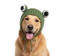 Gorro de Punto para Vacaciones para Mascotas, Tela Gruesa Flexible, Comodidad para reuniones en Interiores y Paseos en climas fríos, Disfraz de Navidad para Perros