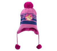 Gorro de Punto Paw Patrol para niña - Gorro de Invierno Infantil con Borla Rosa/Azul