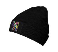 Gorro De Punto Qué Gracioso, No Lo Sé, Yo Solo Trabajo Aquí. Sombreros De Invierno Unisex Gorros Slouch Diseño Clásico Beanie Gorros para Adulto Correr Snowboard