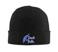 Gorro de Punto Sabrina Carpenter Gorro Sombreros de Gorro Estúpido y Poético Sombreros de Hombres Mujeres Y2K Fresco al Aire Libre Gráfico de Invierno Gorros cálidos Regalo de protección