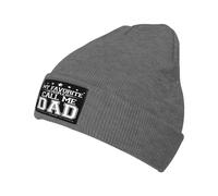 Gorro de Punto Unisex para Adultos, Ideal para Hombres y Mujeres, con la Frase Mis Personas favoritas me Llaman papá. Gorro de Invierno cálido.