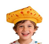 Gorro de Queso Cabeza,Accesorios Divertidos y Originales para Fiestas y Realistas - Disfraz de Gorro de Queso para Escenario | para Cosplay Navidad Halloween Fiesta en Jardín Uso Diario Invierno al Ai