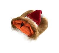 Gorro De Santa para Perro,Disfraz Navideño para Perro | Disfraz Navideño para Gato Adolescentes Niños Niñas Familia Amigos