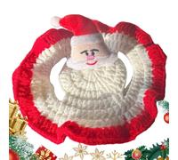 Gorro De Santa Para Perros | Lindo Accesorio Para Fotos De Alce Suave Y Tejido,Gorro De Invierno Navideño Para Perros | Para Fiesta Exterior Noche Días Invierno Niños Chicos Chicas Jóvenes Adolescente