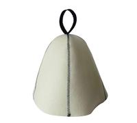 Gorro de Sauna fieltro lana, Banya rusa, cabezales ducha, sombreros, protecciones decorativas, protección contra el calor extremo, 3 uds para Mujer Hombre(Blue)