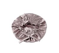 Gorro de seda para dormir, Women's Silk Sleeping Bonnet 2 Pcs Multicolor Double Layer Mulberry(Lotus Pink)