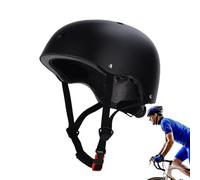 Gorro de seguridad para bicicleta para adultos: casco rígido ventilado con diseño y acolchado transpirable, adecuado para ciclismo todoterreno, escalada, patinaje urbano y aventuras al aire li