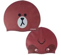 Gorro de Silicona BUBI | Gorro de Natación | Gorro de Piscina | Alta Comodidad y Adherencia | Diseño y Estilo Italiano