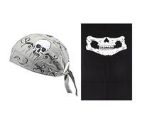Gorro De Turbante De Calavera De 1 Pieza Y Turbante De Calavera De 1 Pieza, Protección Solar, Gorro De Turbante Transpirable, Gorro De Turbante Deportivo, Equipo para Exteriores