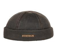 Gorro Docker Old Cotton by Stetsongorro (S (54-55 cm) - marrón)