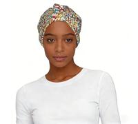 Gorro elástico con estampado de caballos de dibujos animados, ligero, transpirable, accesorio para el cabello