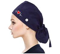 Gorro Enfermera Pelo Largo Gorro Enfermera Mujer Gorro Quirurgico Mujer Con Boton Pack Gorro Cocina Mujer Ajustable Gorro Enfermera Quirofano Gorro Quirurgico Desechable Gorro Quirurgico Mujer