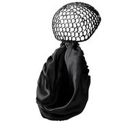 Gorro envolvente 2 en 1 con banda ajustable y reversible | Redecilla para el pelo todo en uno para mujer | Para dormir, ducharse y hacer deporte | Diseño ajustable con tela premium para proteger