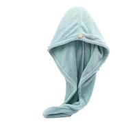 Gorro for dormir, gorro de Sauna, toallas baño microfibra, gorros mano, albornoz, toalla for crecer el cabello, fibra Superfina rápida, 2 uds para Mujer Hombre(Green)