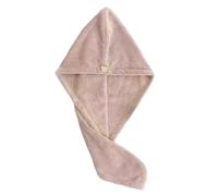 Gorro for dormir, gorro de Sauna, toallas de baño de microfibra, gorros de mano, albornoz, toalla for crecer el cabello, fibra Superfina rápida, 2 uds.(Brown)