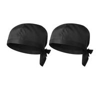 Gorro Gastro en Color, Juego de 2 Gorros de Cocinero para Hombre y Mujer, Gorro de Trabajo, Ideal para Personal de Cocina, Gorro de Cocina y Sombrero de Trabajo, para Restaurante y