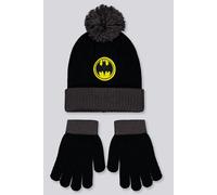 Gorro + Guantes Batman - Negro - Gorro + Guantes Niños talla T.U.