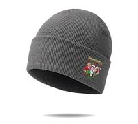 Gorro Hombre Invierno Hunters, Gorra de Punto Anime Ultra Suave y Cómodo, Gorro Grueso y Térmica, para Fan de Anime(Grey)