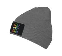 Gorro Hombre Y Mujer Nadie Debería Vivir En Un Armario Orgullo Gay LGBT-Q Aliado Orgulloso Gorra Punto Unisex Transpirable Hip Hop Quimio Sombrero, para Snowboard, Escalada, Running, 56-62cm
