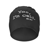 Gorro Hombre Y Mujer Sí, Tengo Frío. Yo 24:7 Gorro De Quimioterapia Verano Deporte Quimio Sombrero, para Snowboard, Escalada, Running, 56-62cm