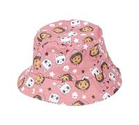 CERDÁ LIFE'S LITTLE MOMENTS Gorro Infantil de Pescador de Gabby's Dollhouse Cap, Rosa, Talla única Girl'S