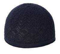 Gorro interior para adultos, unisex, para exteriores, estilo informal, tradicional, para ocasiones culturales, musulmanes, calaveras, algodón, oración, azul marino, Talla única