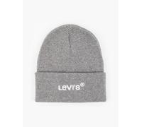 Gorro Levi's Unisex Knitted Cuff ~ Wordmark regular grey