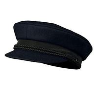 Gorro marítimo de capitán (33430070), color azul oscuro, Unisex, azul