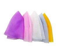 Gorro Mechas Silicone Hair Coloring Cap Hook Needle Color Dye Highlighting Reusable Sets Frosting Dyeing Hats Barber Hair Salon.(PURPLE)