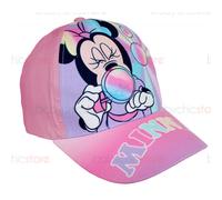 Gorro Minnie Mouse - Pompas de Jabón Rosa Regabilia