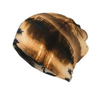 Gorro multifunción con estampado de patos salvajes voladores de caza, gorro de punto para deportes, actividades al aire libre, Negro, talla única