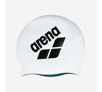 Gorro Natación Arena Swim Cap Sage Blanco Silicona Reversible Talla única