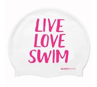 Gorro Natacion Hombre y Mujer de Silicona para Piscina o Aguas Abiertas, Gorro Silicona Natacion para Hombre y Gorro Piscina Mujer Pelo Largo. Color Llamativo Buena Visibilidad.