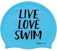 Gorro Natacion Hombre y Mujer de Silicona para Piscina o Aguas Abiertas, Gorro Silicona Natacion para Hombre y Gorro Piscina Mujer Pelo Largo. Color Llamativo Buena Visibilidad.