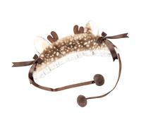 Gorro Navideño de Reno Diadema Navideña Rompevientos con Protección para | Gorro Festivo con Orejeras y Astas para Senderismo Acampada Mochilero Esquí Excursión Viajes y Ciclismo