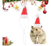 Gorro Navideño Para Pequeñas Mascotas Disfraz de Pollo con Banda Elástica