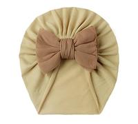 Gorro Niño 6 Años - Elásticos Turban Bowknot Baby Boys Hat Turban Cap Girls Infant Bun Baby Care (H One Size)