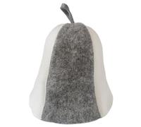 Gorro para baños y saunas, accesorio de baño de vapor, gorro de fieltro con aislamiento térmico, amplia gama de aplicaciones, ajuste cómodo, 23 cm, para baño de vapor y ducha