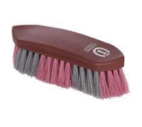 Imperial Riding Cepillo de raíces IRH Duro, Resistente Cepillo Dandy con cerdas duras en diseño de Dos Colores, Limpieza eficaz para Caballos y Elegante Aspecto de establo, Color Rosa y Burdeos