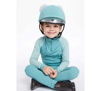 Gorro para casco de equitación con doble pompón para niña LeMieux TU