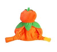 Gorro para mascotas, diseño de calabaza china, gorro suave Hu-Lu-Wa con adhesivo ajustable para mascotas