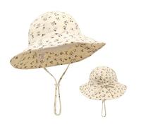 Gorro para niños y niños, gorro de pescador ajustable para niños pequeños, perfecto para excursiones de verano, picnics de vacaciones. Adecuado para niños de 1 a 3 años. Trajes informales ideales